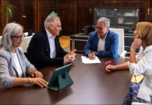 Luis Menor explora reforzar a colaboración da Deputación coa Federación de ANPAS “en beneficio da comunidade educativa provincial”