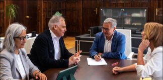 Luis Menor explora reforzar a colaboración da Deputación coa Federación de ANPAS “en beneficio da comunidade educativa provincial”