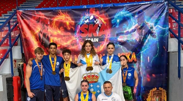 O ximnasio Madokoan do Carballiño suma 18 medallas no Open Nacional ISKA representando a Galicia