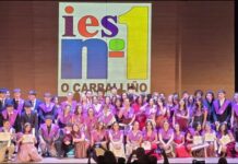 Acto de graduación de 2º de Bacharelato do IES Nº1