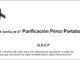 Agradecemento da familia de Dª Purificación Pérez Portabales