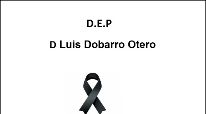 Falecemento de D Luis Dobarro Otero