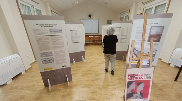 Verea acolle dende mañá a mostra “Presas e mestras” sobre a represión franquista contra as mulleres