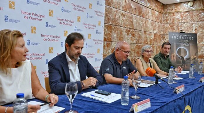A coprodución galego-portuguesa “O sangue das promes(s)as: Incêndios” abrirá este xoves a nova tempada do Teatro Principal de Ourense