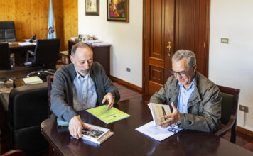 O presidente da Deputación realiza unha visita de traballo ao concello de Beariz