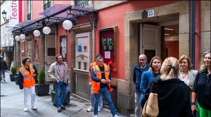 O Teatro Principal da Deputación realiza un simulacro de emerxencia continuando co plan de seguridade nos edificios provinciais