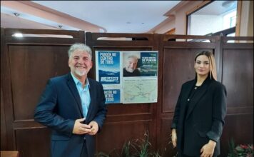 O candidato á alcaldía de Punxín Eladio Fernández presenta a súa candidatura cun polígono industrial como eixe de transformación