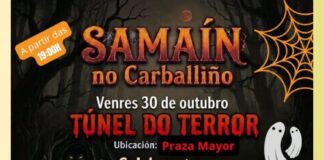 O Carballiño celebra hoxe O Samaín coa primeira xornada do ELO e un ‘túnel do terror’ na Praza Maior